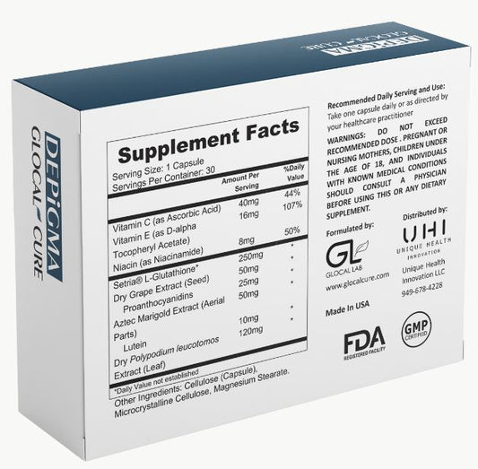 GLOCAL CURE DEPiGMA SUPPLEMENTS