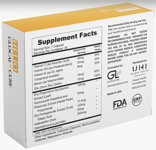 GLOCAL CURE HELiO SUPPLEMENTS