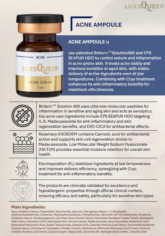 LuxQueen Core Serum Acne Ampoule
