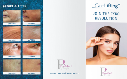 Coolifting Plus 11" x 8.5" tri-fold Brochures - Gloss Aqueous Coating (25 total brochures)