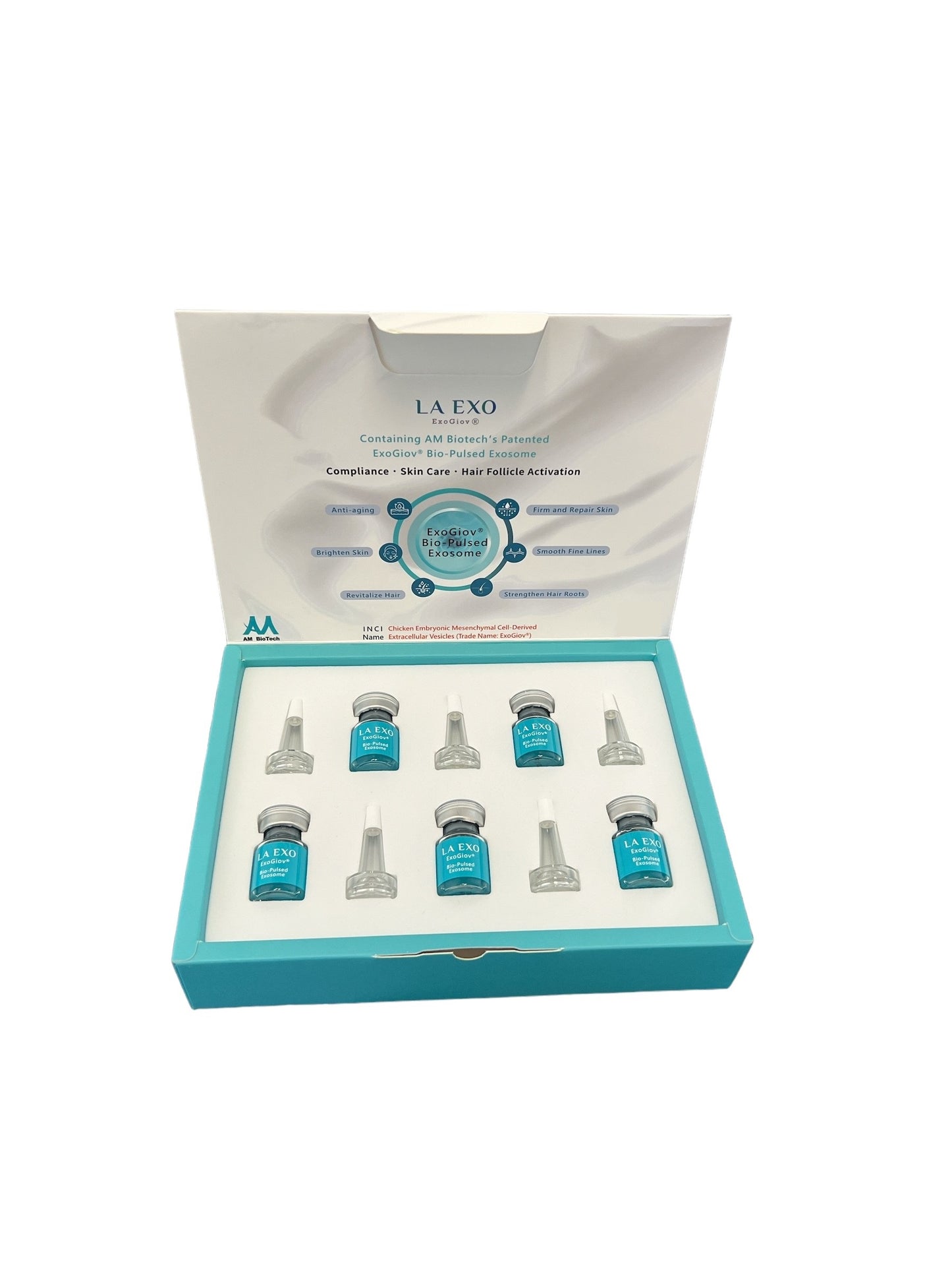 LA EXO ExoGiov® Bio-Pulsed Exosomes (Blue) 5ml vials (5 total per box)