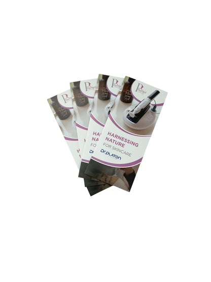 Dr. Platon Cold Plasma  11" x 8.5" tri-fold Brochures - Gloss Aqueous Coating by ProMed Beauty - Health & Beauty
