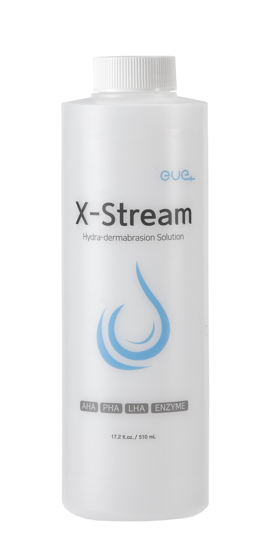 X-Stream - Hydra-Dermabrasion Solution - AHA PHA LHA ENZYME (17.2 fl oz) - Sample Single Bottle