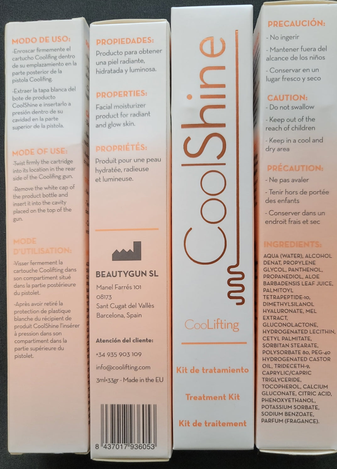 CoolClear and CoolShine Sampler Pack (1 procedure of each)