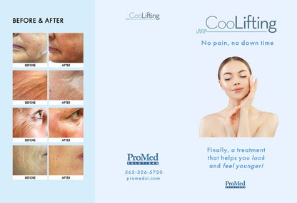 Coolifting 11" x 8.5" tri-fold Brochures - Gloss Aqueous Coating (25 total brochures)